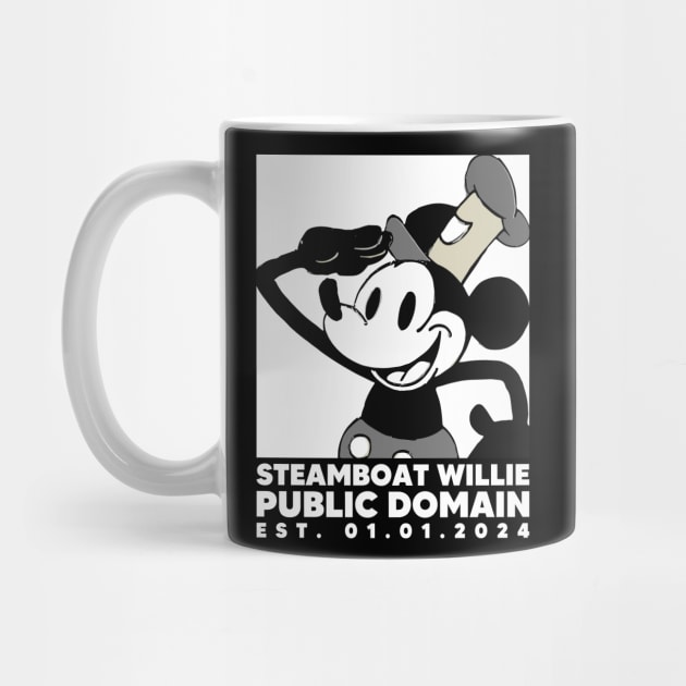 Steamboat Willie. Public Domain Est. 01.01.2024 - 3 by Megadorim